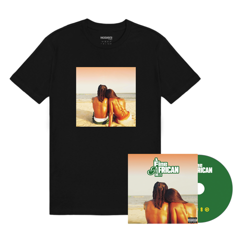 A Fine African Man Album Tee Black + CD