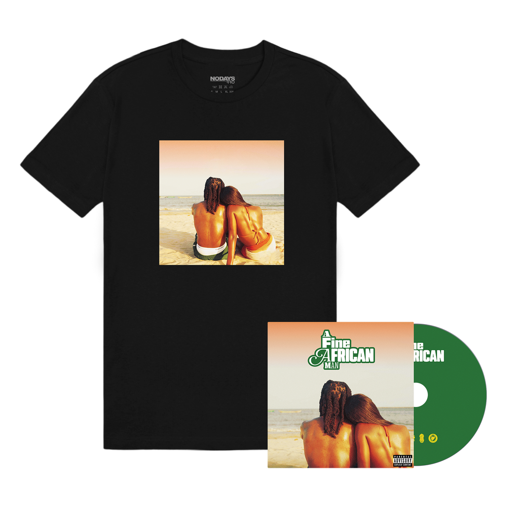 A Fine African Man Album Tee Black + CD