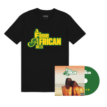Load image into Gallery viewer, A Fine African Man Logo Tee + CD