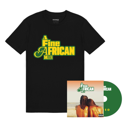A Fine African Man Logo Tee + CD