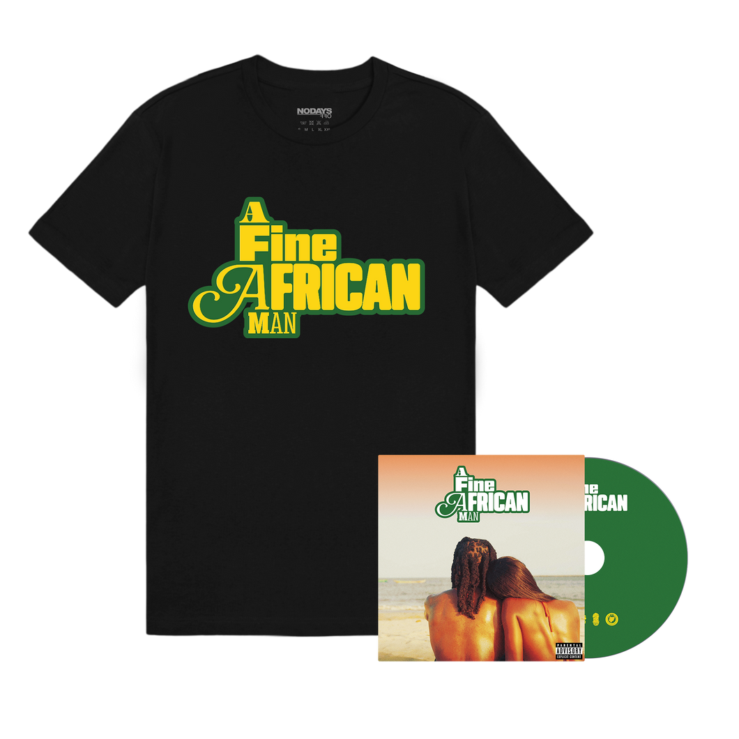 A Fine African Man Logo Tee + CD