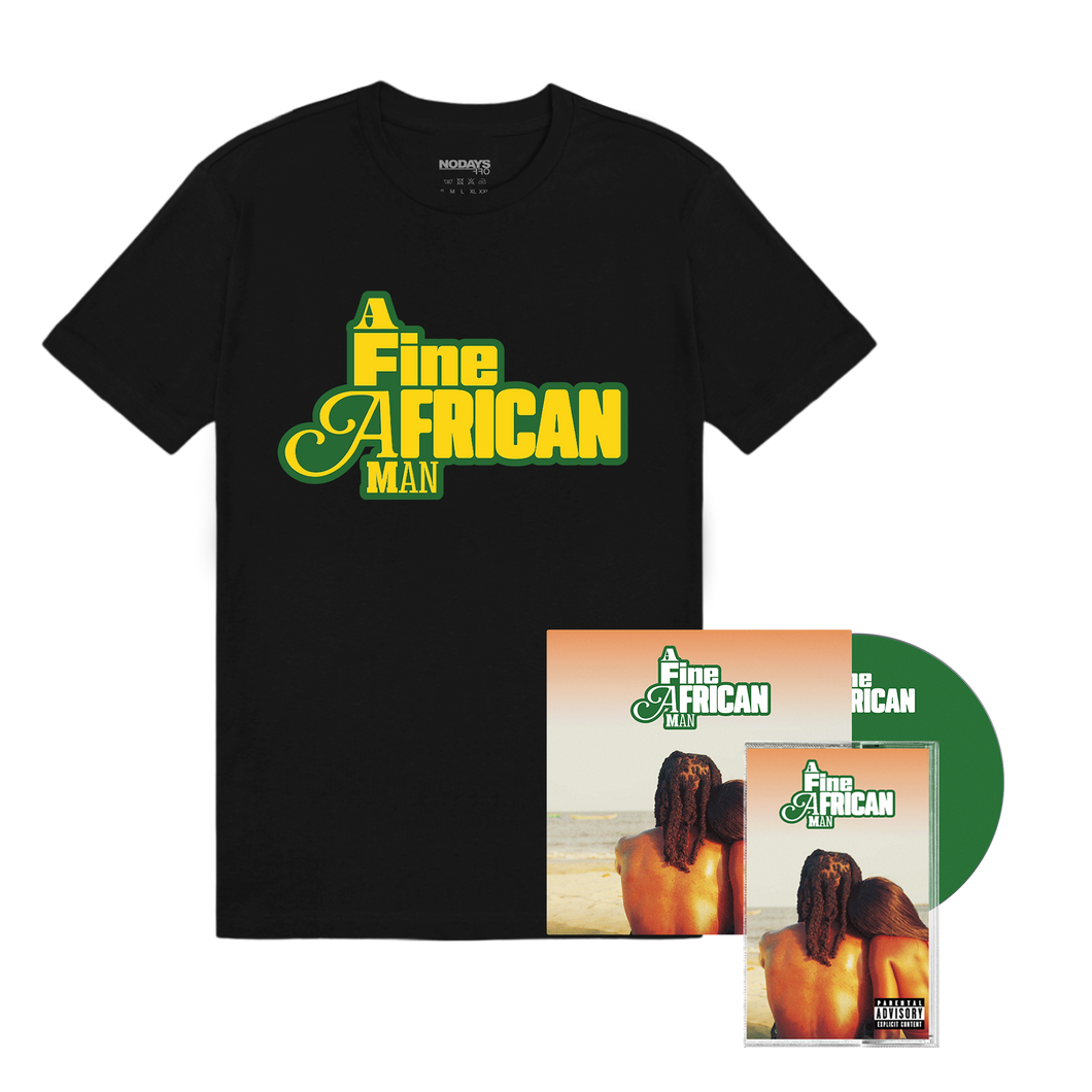 A Fine African Man Logo Tee + CD + Cassette