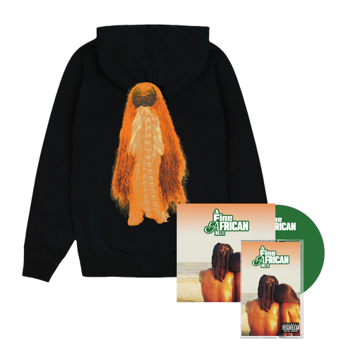 A Fine African Man Mask Hoodie + CD + Cassette