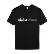 Load image into Gallery viewer, Alpha Place EU Black Tee