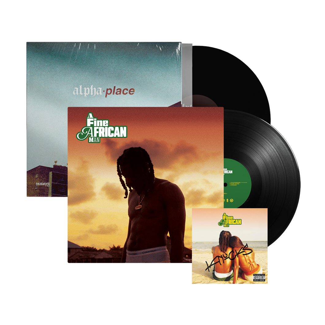 A Fine African Man Vinyl Alt Artwork + Alpha Place + Signed Artcard