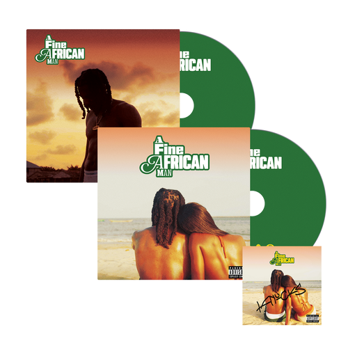 A Fine African Man 'Alt Artwork' CD + CD + Signed Artcard