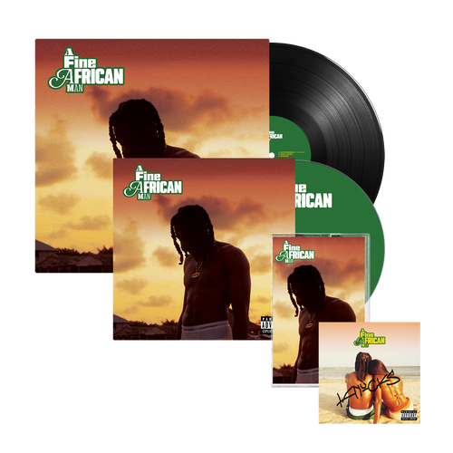 A Fine African Man 'Alt Artwork' Vinyl + CD + Cassette + Signed Artcard