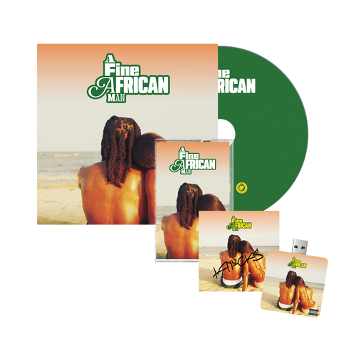 A Fine African Man CD + Cassette + USB + Signed Artcard