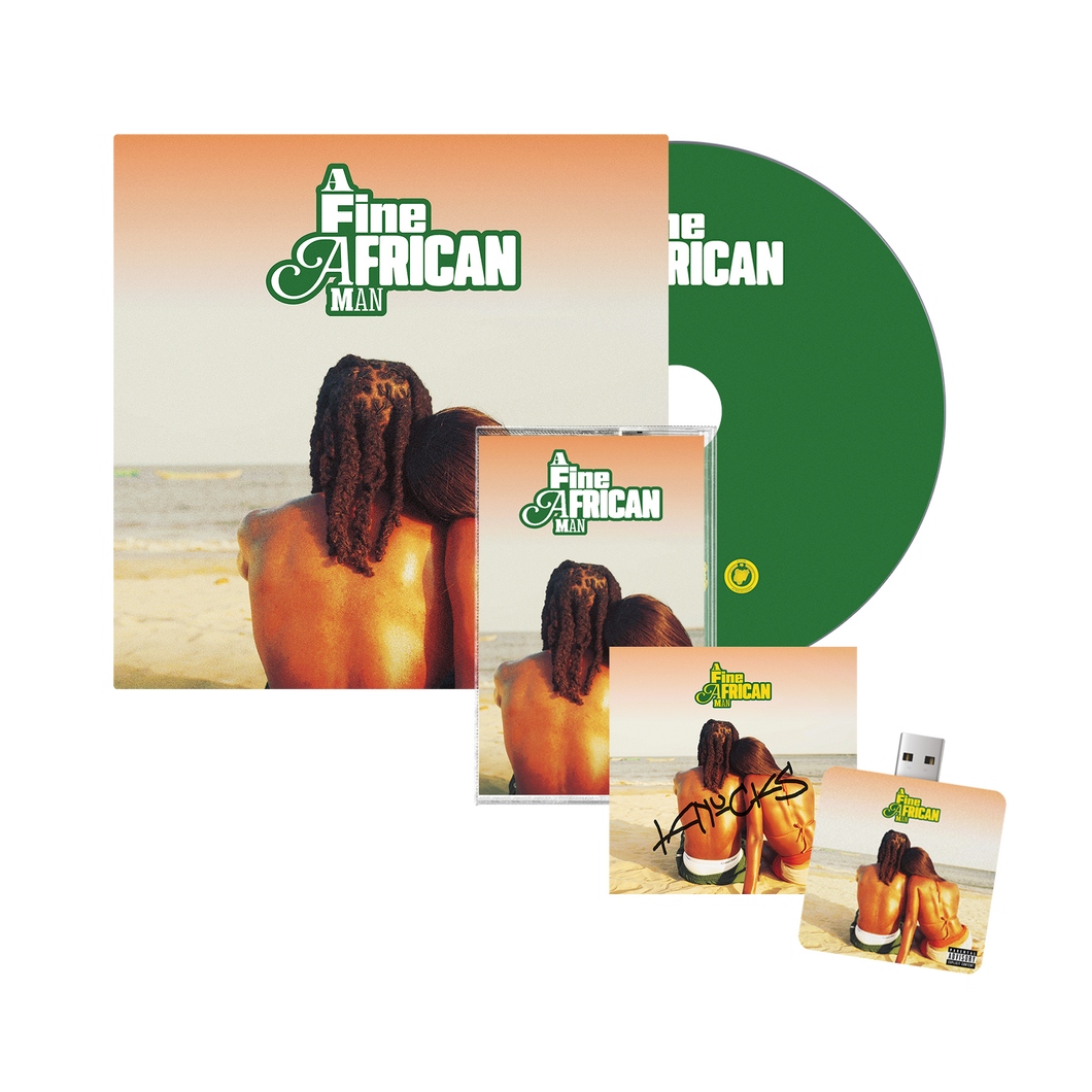 A Fine African Man CD + Cassette + USB + Signed Artcard