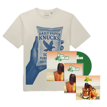 Load image into Gallery viewer, Daily Paper Tee + CD + Cassette + Signed Artcard