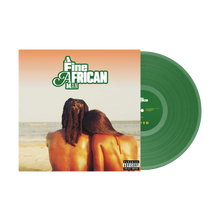 Load image into Gallery viewer, A Fine African Man Album Tee White + Green Vinyl + CD + Signed Artcard