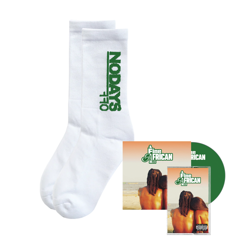 A Fine African Man NDO Socks + CD + Cassette