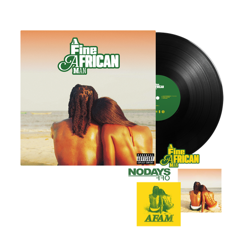 A Fine African Man Vinyl + Stickers