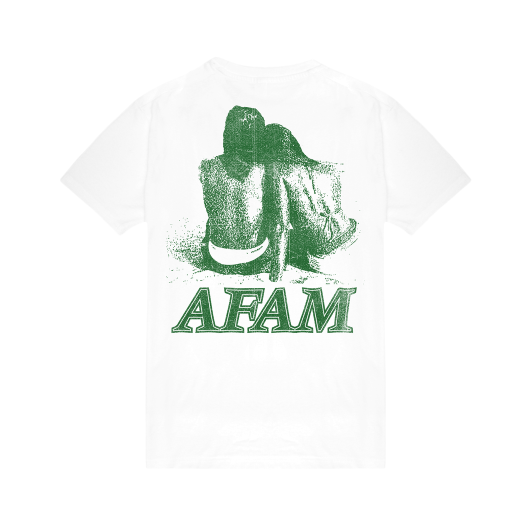 A Fine African Man Album Tee White