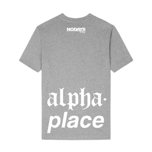 Alpha Place Grey Tee